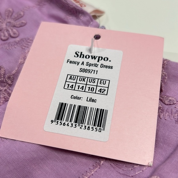 FANCY A SPRITZ MINI DRESS - SQUARE NECK DRESS IN LILAC - Picture 3 of 3